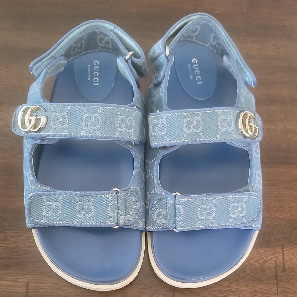 Denim Blue Sandals